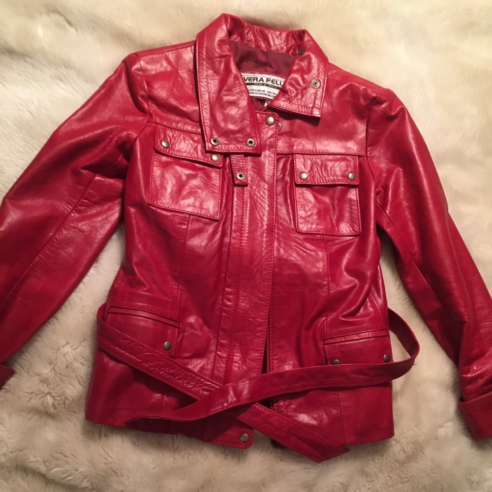 Vera pelle leather jacket
